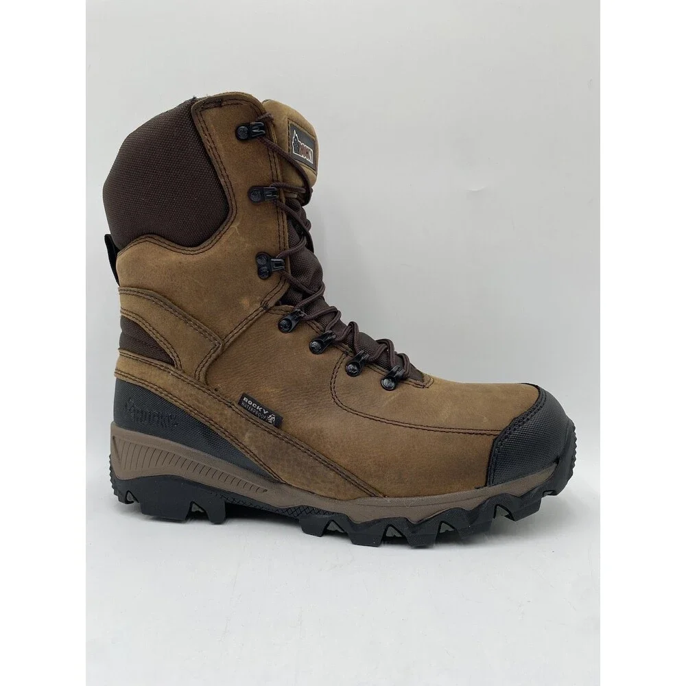 Rocky ADAPTAGRIP RKSO181 Men's NEW Work Boots Brown US Size 11.5 M - Picture 4 of 11
